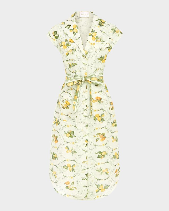 Camilla Belted Midi Shirtdress